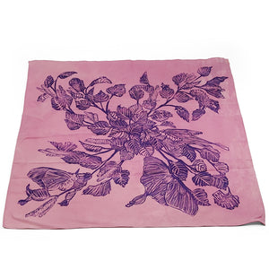 Botanical Handprinted Bandana