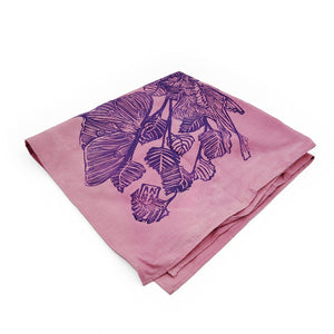 Botanical Handprinted Bandana