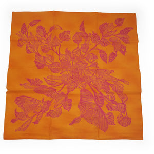 Luna On Birch Handprinted Bandana