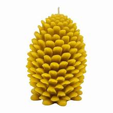Sunbeam Candles Beeswax Large Pine Cone