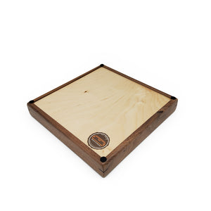 Lined Wood Jewelry Dish