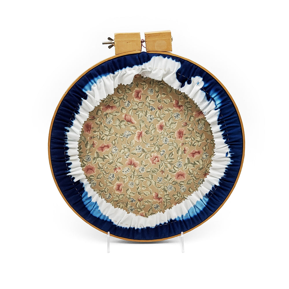 Cyanotype Box Elder 12" Hoop