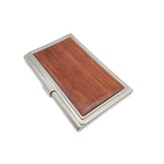 Brown Wood Card Holder