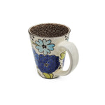 Handpainted Flower Mug
