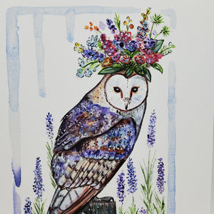"Barn Owl" Print