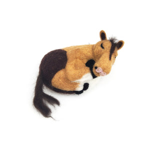 Sleepy Moon Baby Felted Horse