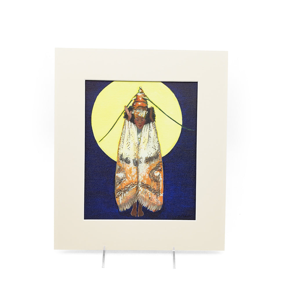 Moth-ers Giclee Print On Canvas #2
