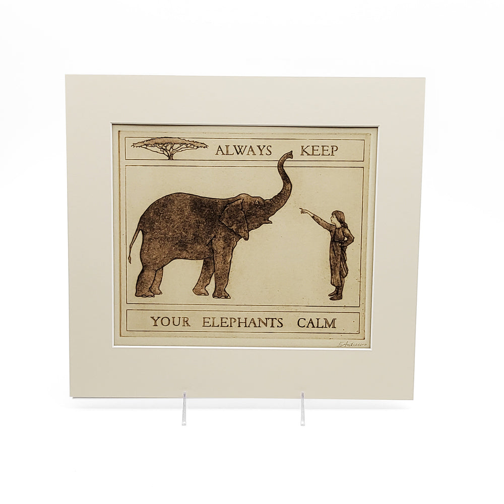 Always Keep Your Elephants Calm