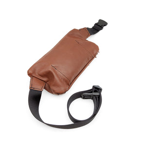 Brown Zippered Hip/Fanny Pouch