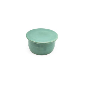 Green French Butter Dish