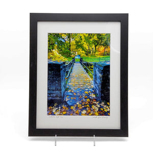 "Cascadilla Gorge Trail" Print
