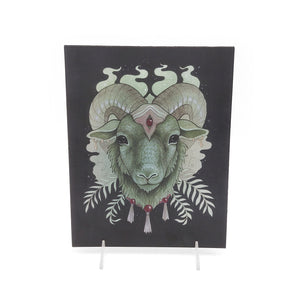 "The Green Buck" Print