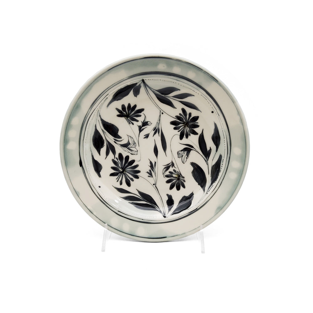 Painted Flower Plate