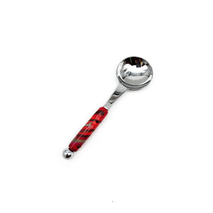Red Glass Lampwork Coffee Scoup
