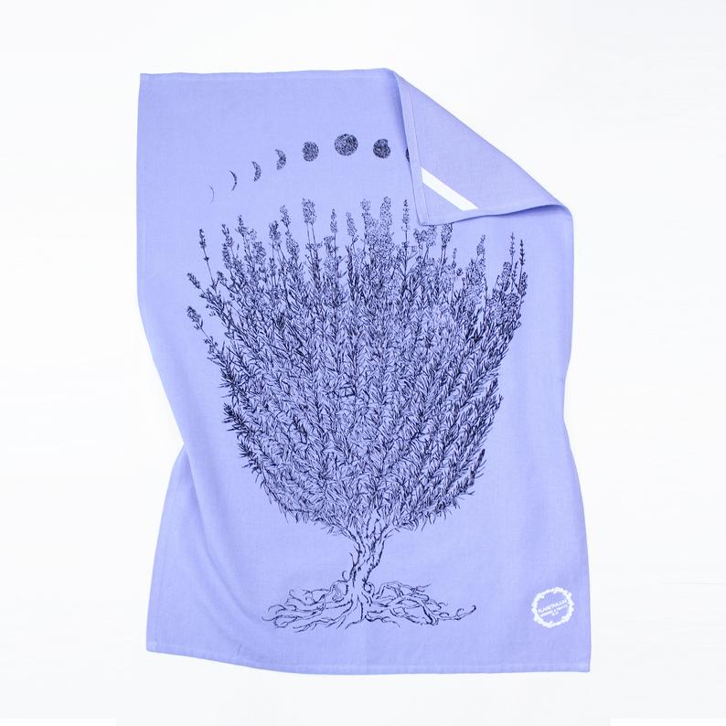 Lavender Moon Kitchen Towel