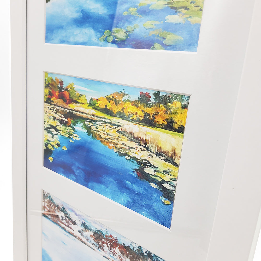 "The Four Seasons" Framed Print