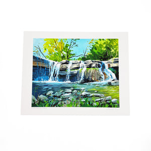 "Ludlowville Falls" Giclee Print