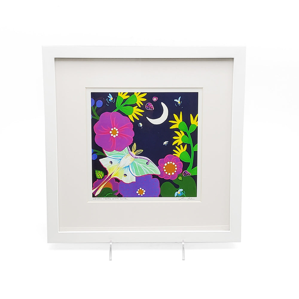 &quot;Garden Party With Luna&quot; Giclee Print