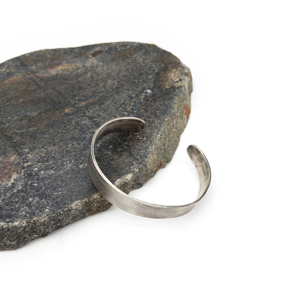 Textured Sterling Silver Cuff #2