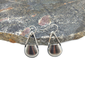 Bag Silver Earrings
