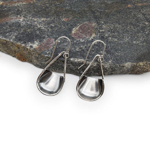Bag Silver Earrings