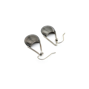 Bag Silver Earrings