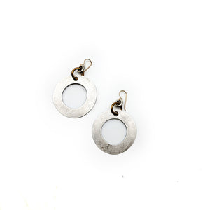 Large Disc Earrings