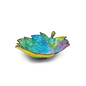 Rainbow Lime Reversable Leaf Bowl