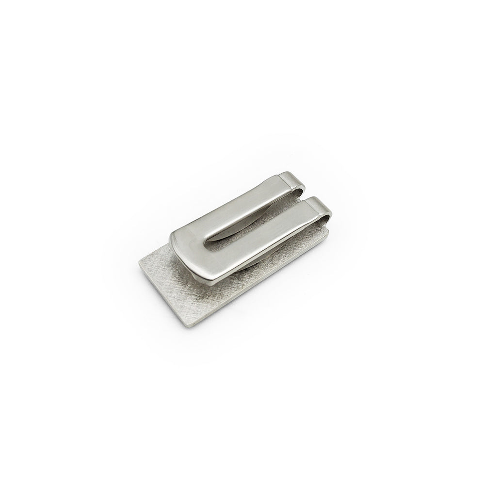 Hardwood Inlay Dark Money Clip