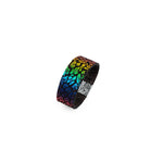 Rainbow Leopard Print Leather Bracelet