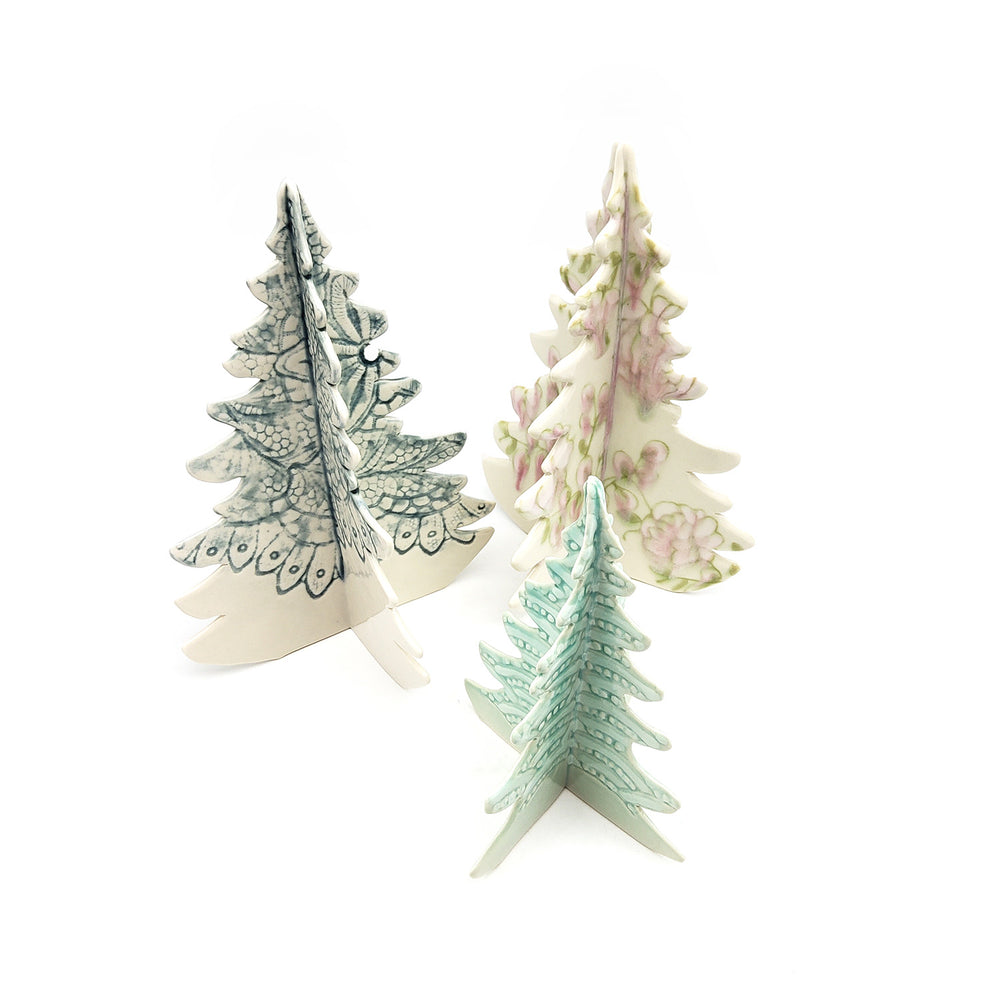 Pink Buds Evergreen Tree