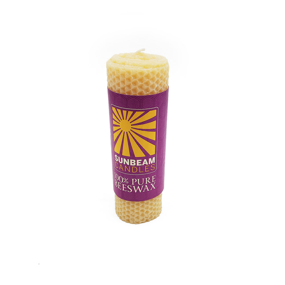 Beeswax Honeycomb Pillar 2X6
