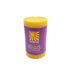 Beeswax Honeycomb Pillar 3X6