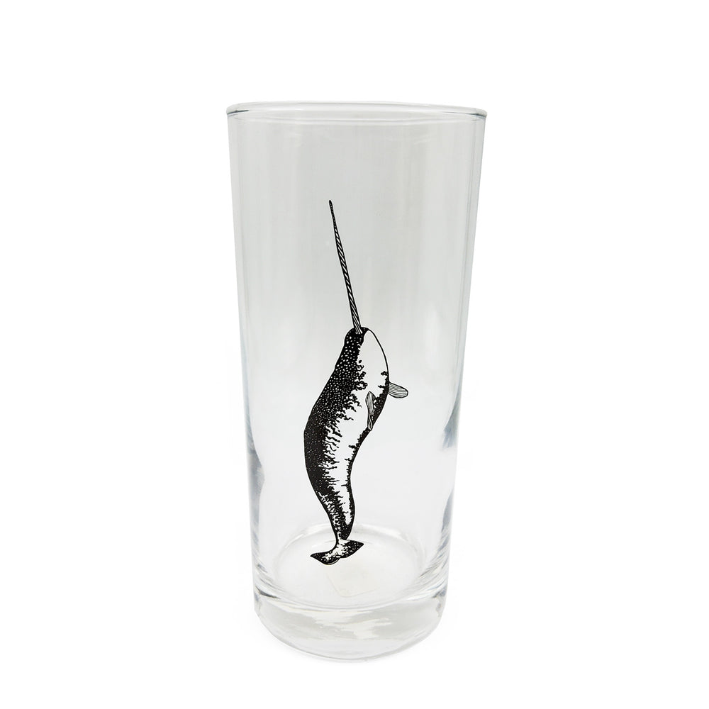 Narwhal Pint Glass