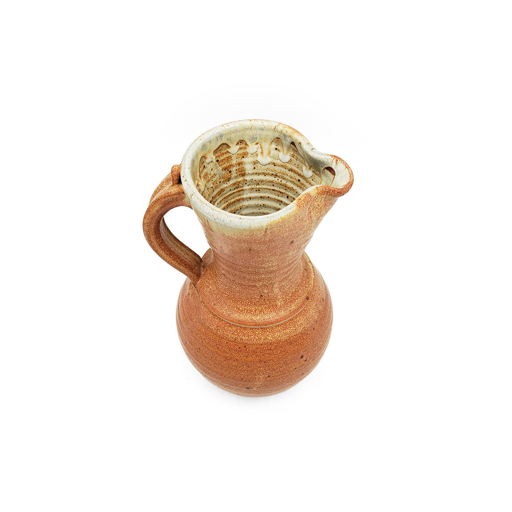 Rust Ceramic Pitcher