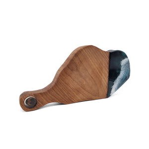 Ocean Wave and Walnut Cutting Board