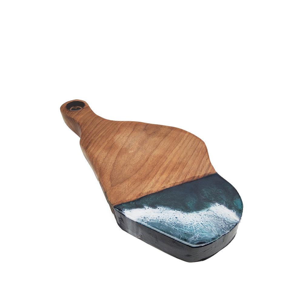 Ocean Wave and Walnut Cutting Board