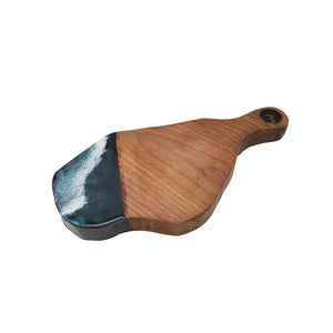 Ocean Wave and Walnut Cutting Board
