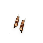 Geometric Wooden Earrings