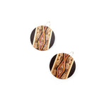 Geometric Wooden Earrings