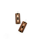 Geometric Wooden Earrings