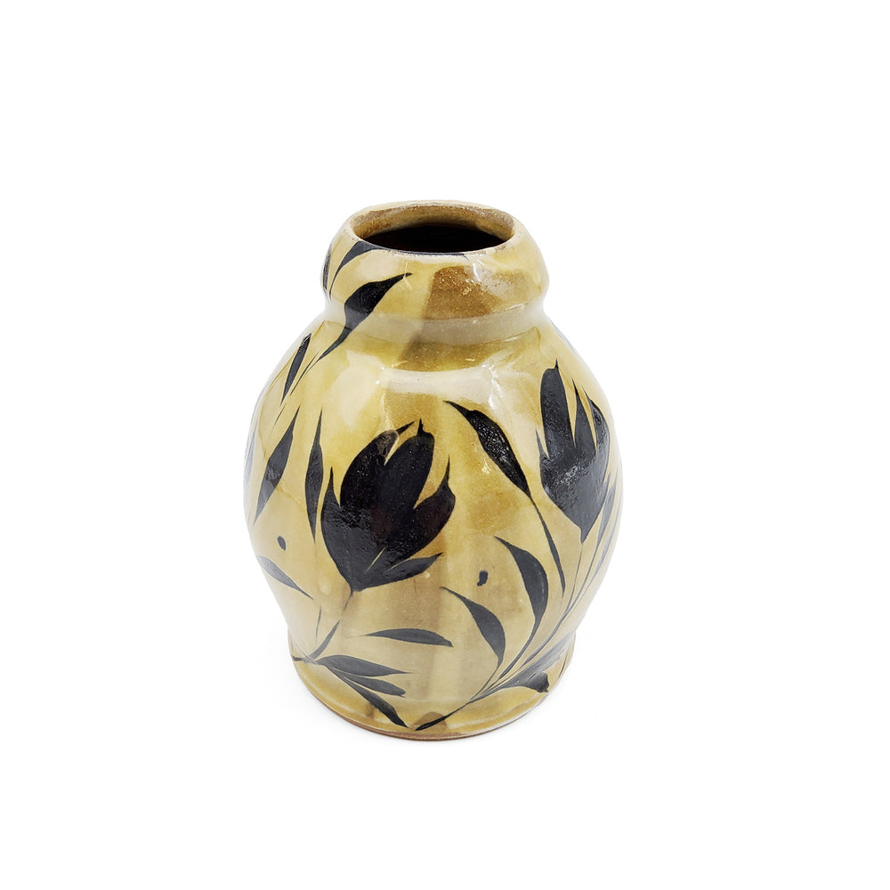 Yellow Bottle Vase