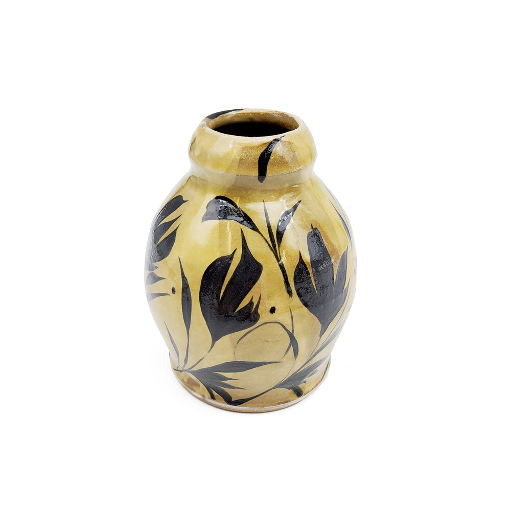 Yellow Bottle Vase
