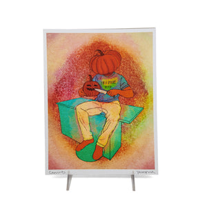"Carving" Art Print