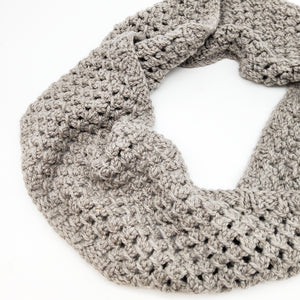 Grey Infinity Scarf