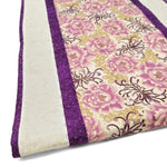 Purple Floral Table Runner