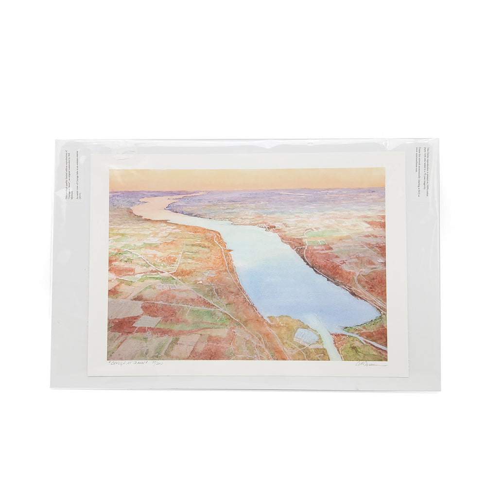 
            
                Load image into Gallery viewer, &amp;quot;Cayuga At Dawn&amp;quot; Matted Print
            
        