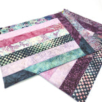 Purple Square Fabric Placemats