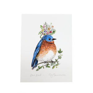 
            
                Load image into Gallery viewer, &amp;quot;Blue Bird&amp;quot; Medium Print
            
        