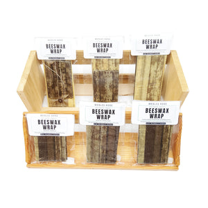 Beeswax Wrap Wood Lunch Set